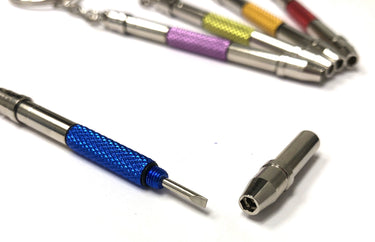 Pocket mini schroevendraaiers met 5 functies