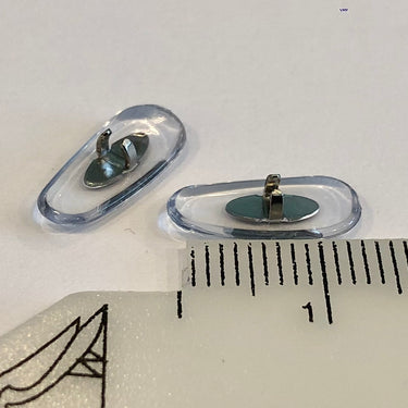 Ray-Ban Neuspads 14mm Zilver Klemmetje