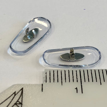 Ray-Ban Neuspads 17mm Klemmetje Zilver