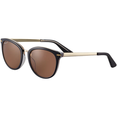 Serengeti Jodie SS561005 Shiny Black Transparent Inside Light Gold