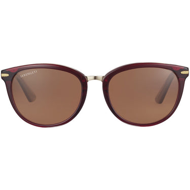 Serengeti Jodie SS561004 Shiny Transparent Burgundy Light Gold