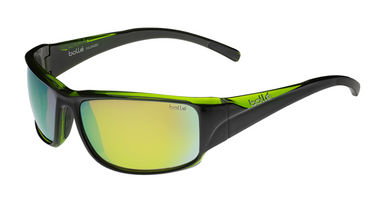Bollé Zonnebril Keelback 11904 Shiny Black/Green Translucent