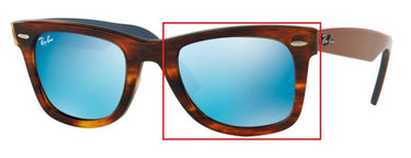 Gecoate Ray-Ban zonnebril glazen || set