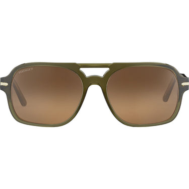 Serengeti Zonnebril Marco SS602003 Shiny Milky forest Dark Green