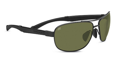 Serengeti Zonnebril Norcia 7971 Satin Black/Black