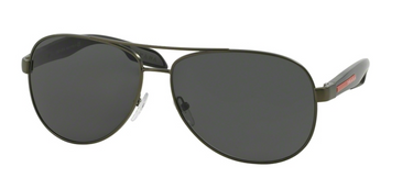 Prada Sport Zonnebril PS 53PS ROV1A1 Green Demi Shiny
