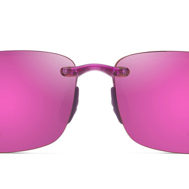 Maui Jim Ho'okipa P407-09 / MJ0407S-009 - Shiny Transparent Cyclamen Pink - MAUI Sunrise®
