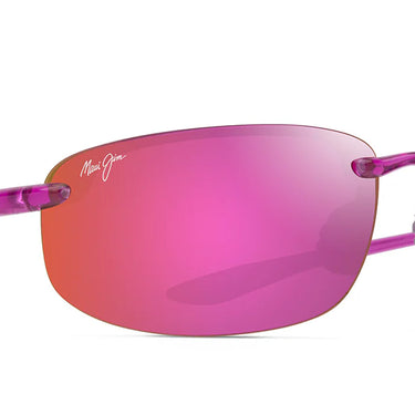 Maui Jim Ho'okipa P407-09 / MJ0407S-009 - Shiny Transparent Cyclamen Pink - MAUI Sunrise®