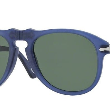 Persol Zonnebril PO0649 902058 Blauw-Gepolariseerd Groen