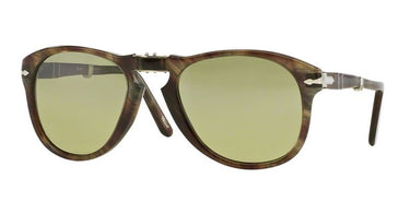 Persol Zonnebril PO0714 972/83 Bruin-Kristal Gepolariseerd Groen