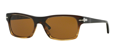 Persol Zonnebril PO3037S 102633 Brown/Striped Brown