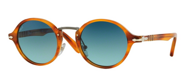 Persol Zonnebril PO3129S 960/S3 Striped Havana