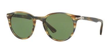 Persol Zonnebril PO3152S 90424E Striped Brown Grey