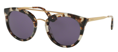 Prada Zonnebril Cinema PR23SS UAO6O2 White Havana