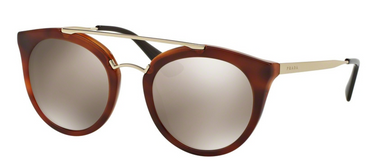 Prada Zonnebril Cinema PR23SS USE1C0 Striped Brown