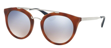 Prada Zonnebril Cinema PR23SS USE5R0 Striped Light Brown