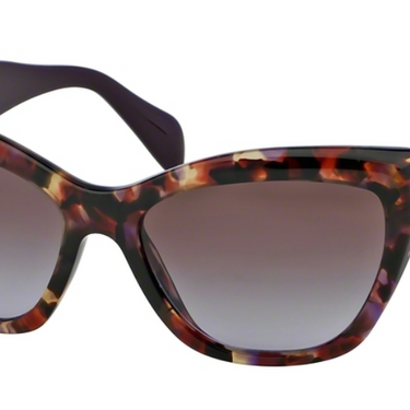 Prada Zonnebril PR 02QS Spotted Havana Violet