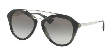 Prada Zonnebril PR 12QS USI0A7 Striped Grey