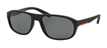 Prada Sport Zonnebril PS 01RS DG05Z1 Black Rubber