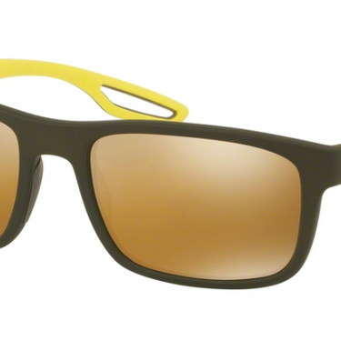 Prada Sport Zonnebril PS 03RS UFI5N2 Green Rubber