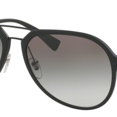 Prada Sport Zonnebril PS 05RS DG00A7 Black Rubber