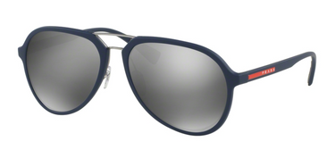 Prada Sport Zonnebril PS 05RS TFY7W1 Blue Rubber