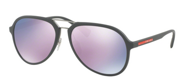 Prada Sport Zonnebril PS 05RS TFZ5TO Grey Rubber