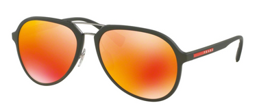 Prada Sport Zonnebril PS 05RS UFI5MO Green Rubber