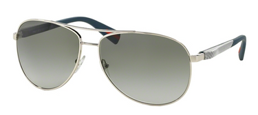 Prada Sport Zonnebril PS 51OS 1BC3M1 Silver