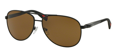 Prada Sport Zonnebril PS 51OS DG05Y1 Black Rubber