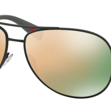 Prada Sport Zonnebril PS 51OS TFZ2D2 Grey Rubber