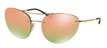 Prada Sport Zonnebril PS 51RS ZVN5L2 Pale Gold