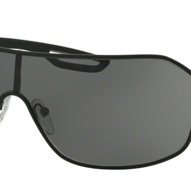 Prada Sport zonnebril black PS 52QS DG01A1 Black Rubber