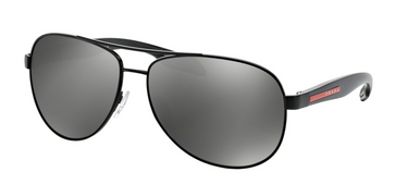 Prada Sport Zonnebril PS 53PS 1BO7W1 Black demi Shiny