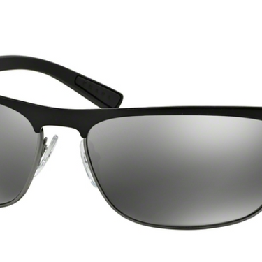 Prada Sport Zonnebril PS 54QS DG07W1 Black Rubber/Gunmetal Rubber
