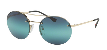 Prada Sport Zonnebril PS 54RS ZVN5T2 Pale Gold