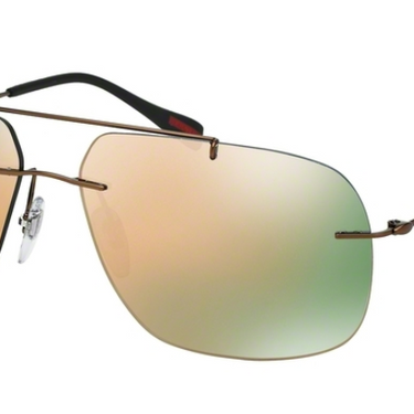 Prada Sport zonnebril PS 55PS ROU2D2 Matte Brown