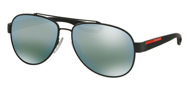 Prada Sport Zonnebril PS 55QS TIG4J2 Grey Rubber