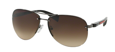 Prada Sport Zonnebril PS 56MS 5AV6S1 Gunmetal