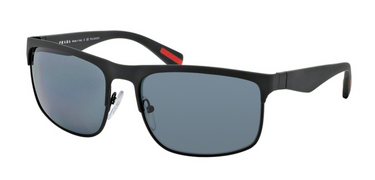 Prada Sport Zonnebril PS 56PS DG05Z1 Black Rubber