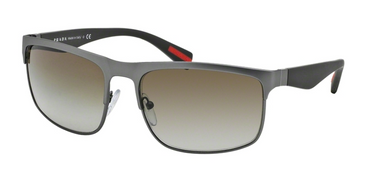 Prada Sport Zonnebril PS 56PS DG11X1 Gunmetal Rubber