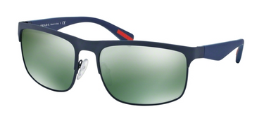 Prada Sport Zonnebril PS 56PS TFY3C0 Blue Rubber