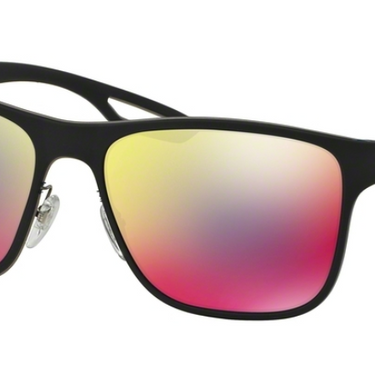 Prada Sport Zonnebril PS 56QS TFY9Q1 Blue Rubber