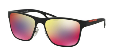 Prada Sport Zonnebril PS 56QS TFY9Q1 Blue Rubber