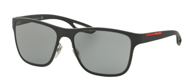 Prada Sport Zonnebril PS 56QS TIG3C2 Grey Rubber