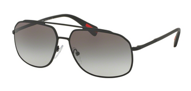 Prada Sport Zonnebril PS 56RS DG00A7 Black Rubber