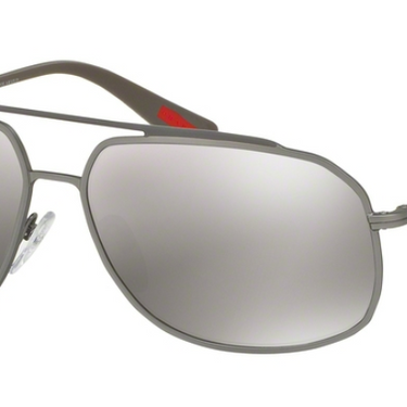 Prada Sport Zonnebril PS 56RS DG15K0 Brown/Lead Rubber