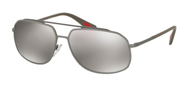 Prada Sport Zonnebril PS 56RS DG15K0 Brown/Lead Rubber