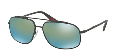 Prada Sport Zonnebril PS 56RS TIG4J2 Grey Rubber