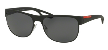 Prada Sport Zonnebril PS 57QS DG05Z1 Black Rubber